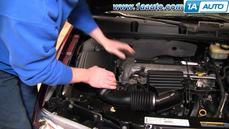 How To Install Replace Service Engine Air Filter Saturn Ion 03-07 1AAuto.com