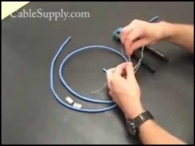 How to make a Cat6 Network.Ethernet Cable