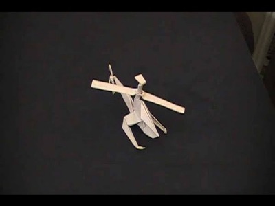 How to make a Helicopter out of paper