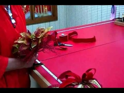 How to Make a Poinsettia Unit to Decorate Your Christmas Tree