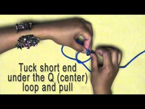 How to make a Slip Knot (Q Variation)