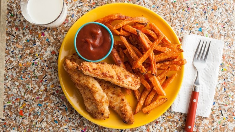 How to Make Easy Baked Chicken Fingers - The Easiest Way