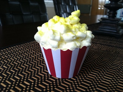 How to make Popcorn Cupcakes