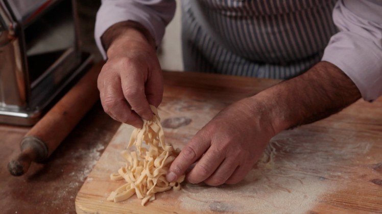 How to make Tagliatelle Pasta