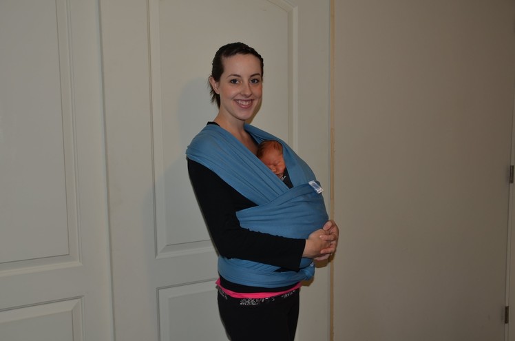 How To: Moby Wrap Newborn Hug Hold