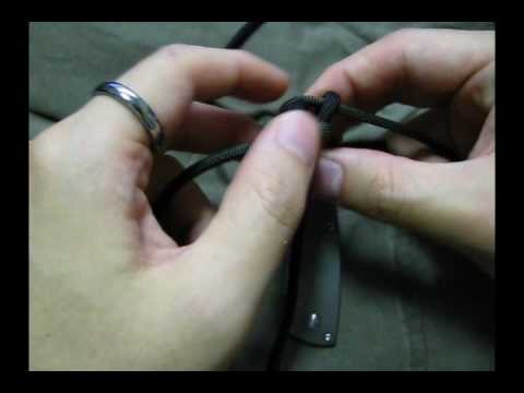 How to tie a square sinnet lanyard