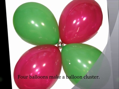 How to Use a Balloon Ring to Create Balloon Arches & Columns