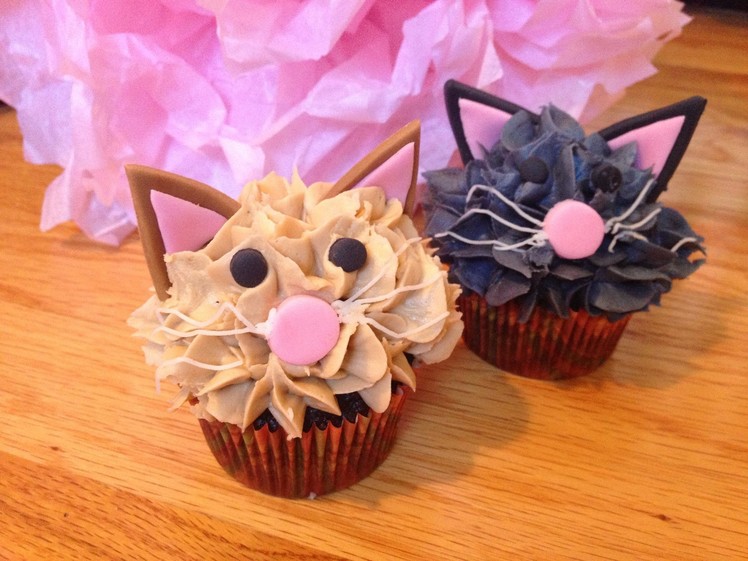Kitty Cat Cupcakes