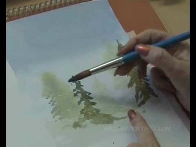 Learn How To Paint with Watercolours - Wet into Wet