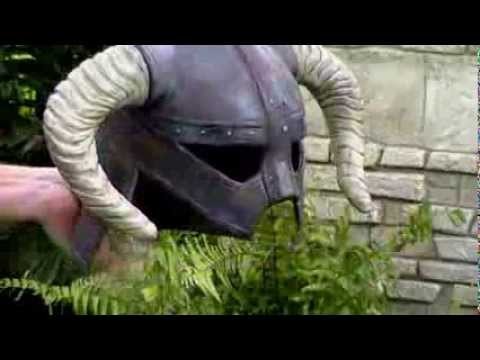Making of the Skyrim Iron Helmet