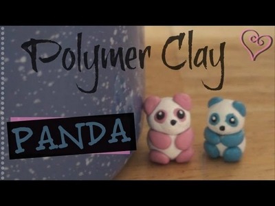 PANDA - Polymer Clay Charm - How To