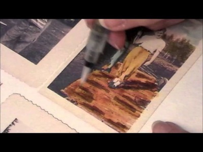 Photo Tinting with Tim Holtz Distress Markers