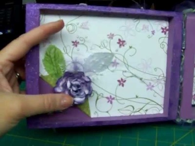 Purple Purse Cigar Box