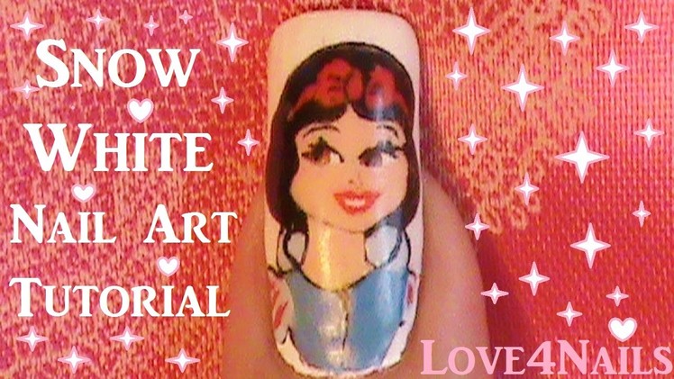 Snow White Nail Art Tutorial
