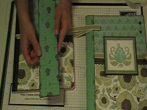 Stampin' Up! Tutorial~Ornament Blossom Composition Book.MOD