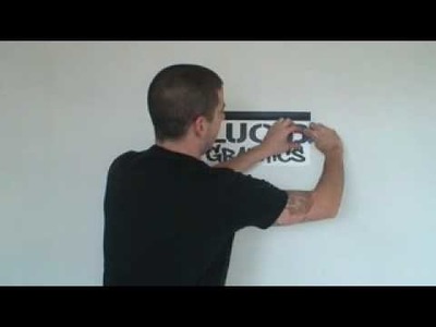 Vinyl Wall Decal Application Instructions