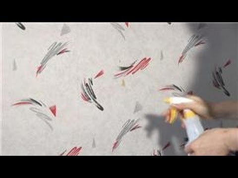 Wallpaper : How to Remove Dried Wallpaper Paste off of a Wallpapered Surface