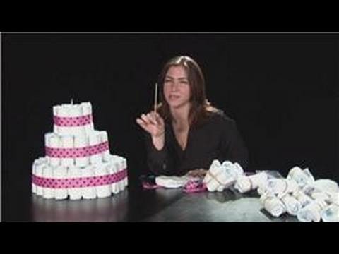 YT - Baby Showers : Make This Baby Shower Diaper Cake