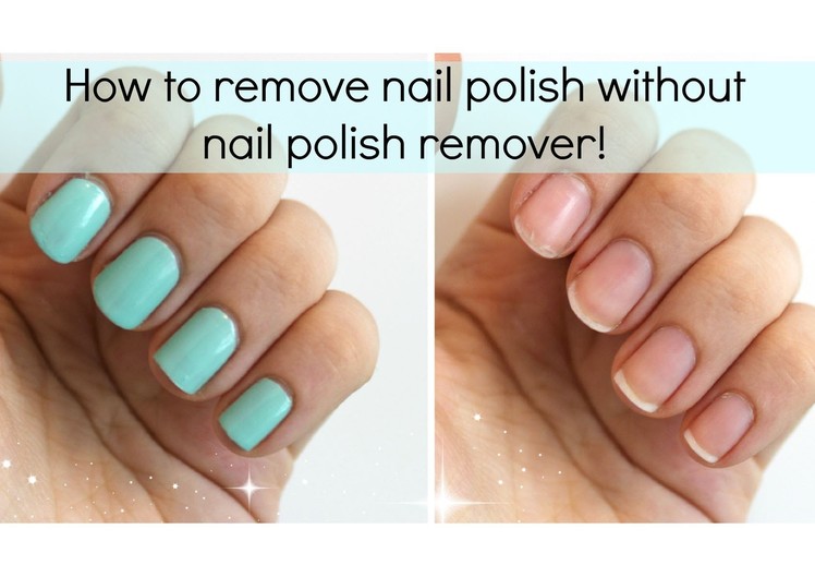 3 Ways To Remove Nail Polish WITHOUT Nail Polish Remover | Viki NailBeauty