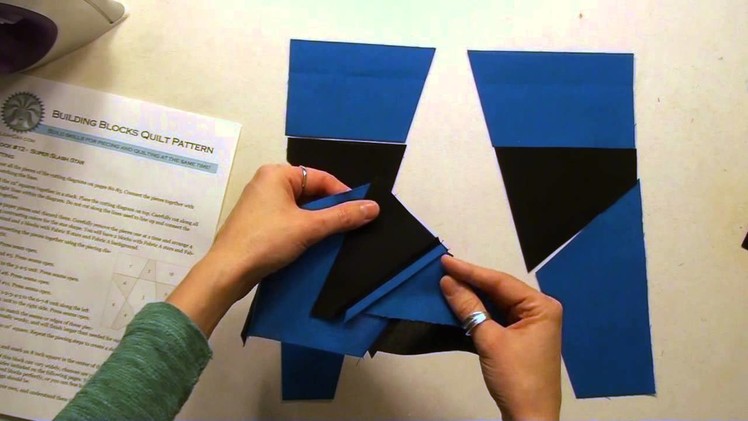 50. How to Piece a Slash Star Quilt Block