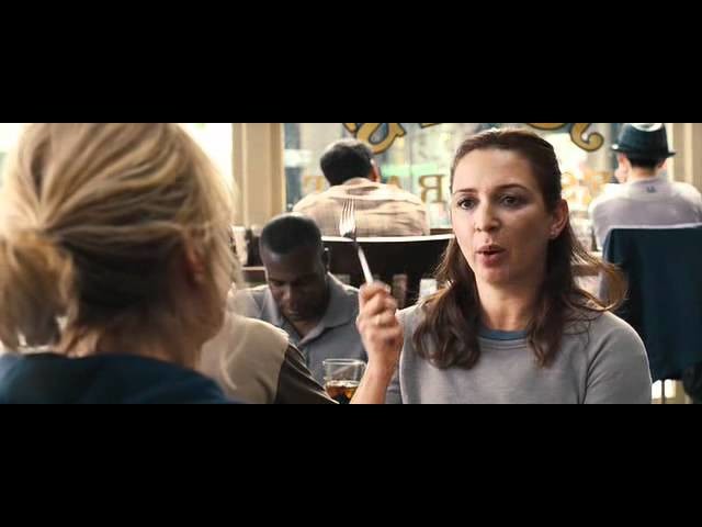 Bridesmaids - conversation in the cafe
