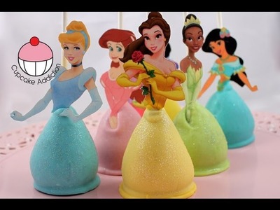 Cake Pops! PRINCESS CAKEPOPS! Make Princess Party Cake Pops - A Cupcake Addiction How To Tutorial