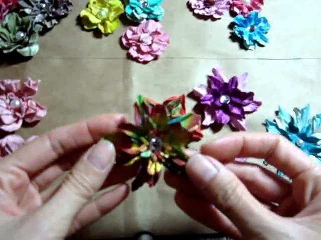 ~*Crazy Me ;p' ~~  Sorry, More Handmade Paper Flowers*~