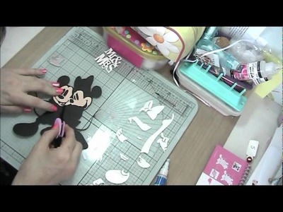 Cricut Disney Mickey & Minnie Mouse Wedding Card
