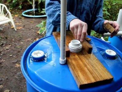 DIY first flush diverter PART TWO
