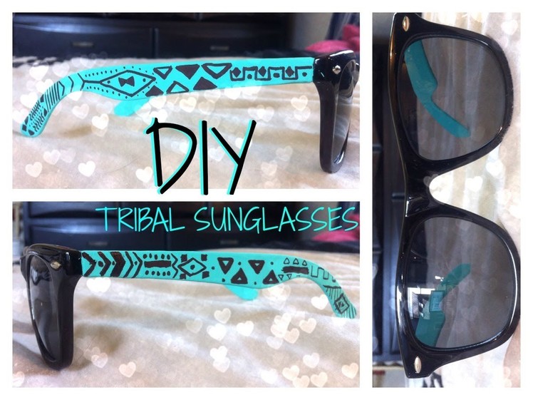DIY: Tribal Sunglasses
