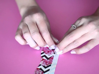 Duck Tape Crafts with LaurDIY: How to Make a Duck Tape Flower