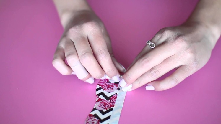 Duck Tape Crafts with LaurDIY: How to Make a Duck Tape Flower