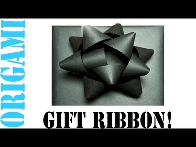 Easy Homemade Gift Wrapping Ribbon (Gift Bow) - TCGames [HD]