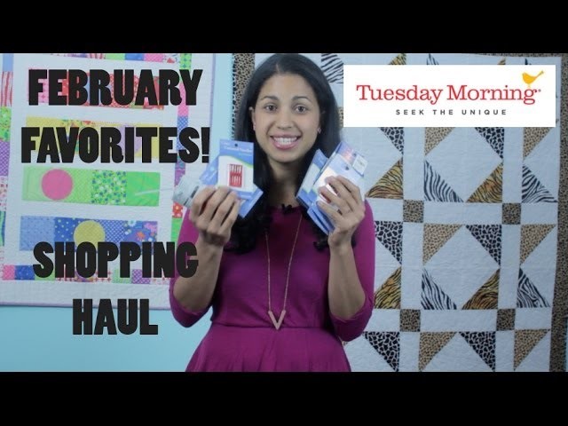 February Favorites- Tuesday Morning Haul & GIVEAWAY!