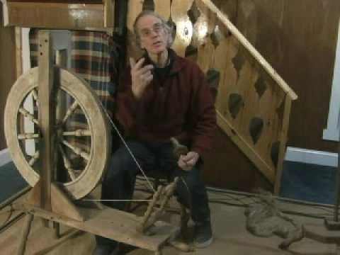 Flax spinning - part 4, Sleeping Beauty's wheel
