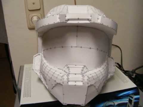 Halo 3, High definition Helmet, Pepakura