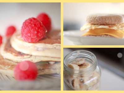 Healthy Breakfast Ideas for School ♡ Quick and Easy