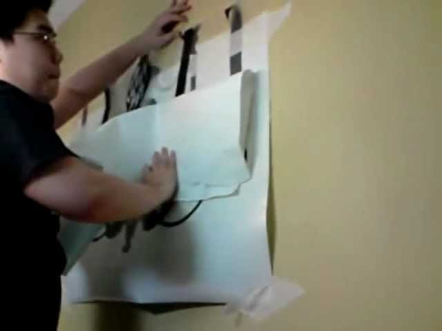 How to apply your own wall vinyl decal