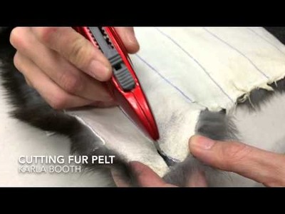 How To Cut Fur Pelt