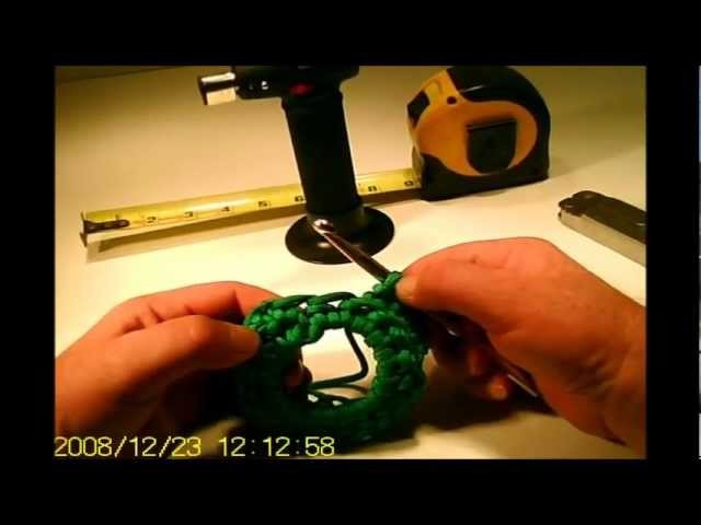 How to Make a * COOL PARACORD CAN or WATER BOTTLE COOZIE *  part # 1