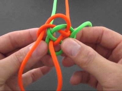 How to Make a Double (2-Strand) Diamond Knot by TIAT