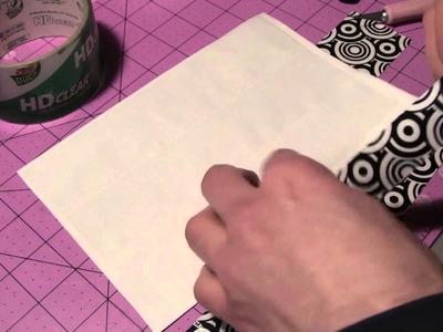 How to make a Duct tape Whiteboard!