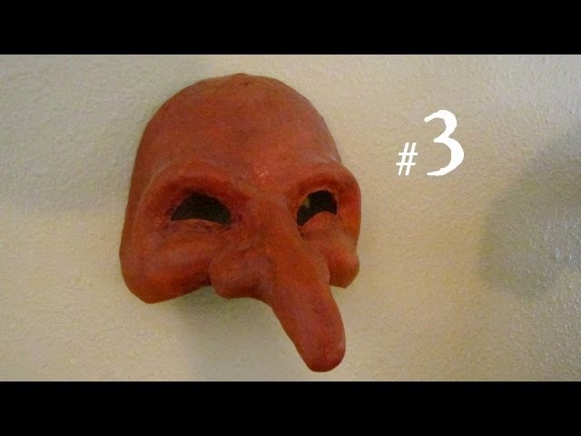 How to Make a Pantalone Mask, Part 3