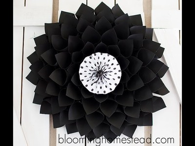 How to Make a Paper Wreath