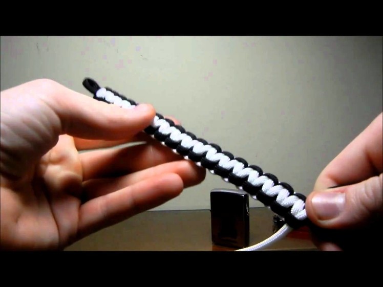 How to make a paracord bracelet