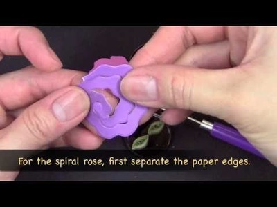 How to Make a Quilled Rose Necklace - Quilled Creations