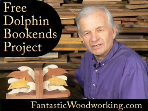 How to make a set of Dolphin Bookends