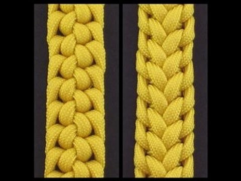 How to Make a Stitched Flight Sinnet (Paracord) Bracelet by TIAT