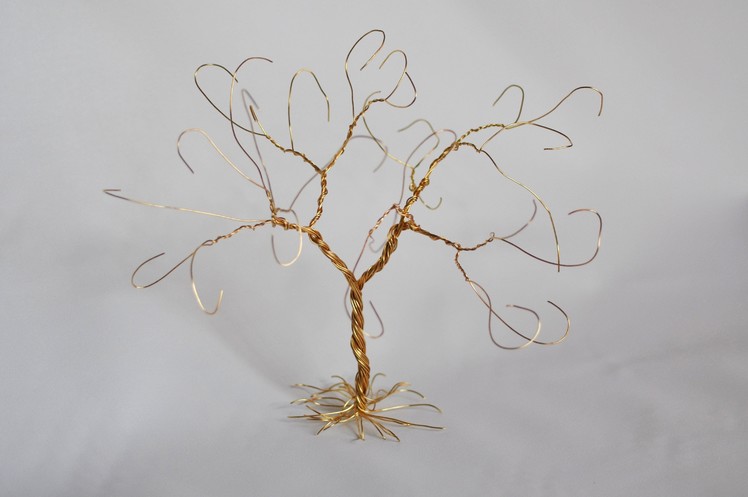 How to make a wire tree