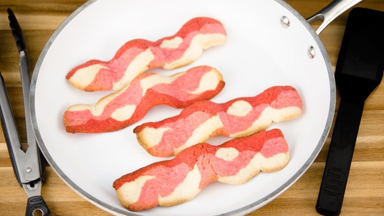 How to Make Bacon Cookies for Father's Day from Cookies Cupcakes and Cardio